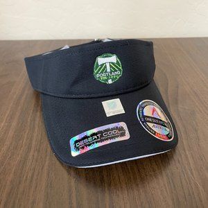 Portland Timbers MLS MAJOR LEAGUE SOCCER Antigua Technical Fit Visor Cap Hat!